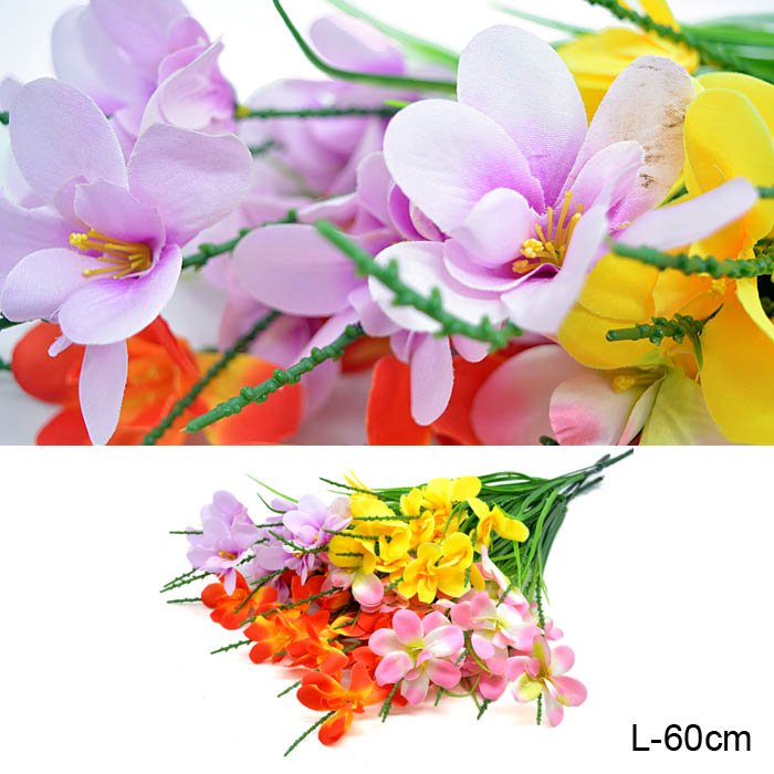 Цветок искусственный Полевые цветы / AJB32182 /уп 1200/