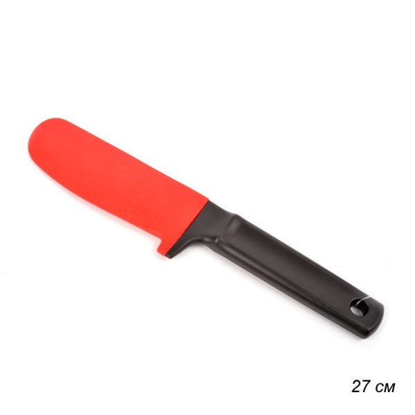 Лопатка-нож силиконовая 27 см VETTA / 891-056 / HS9921 /уп/ микс