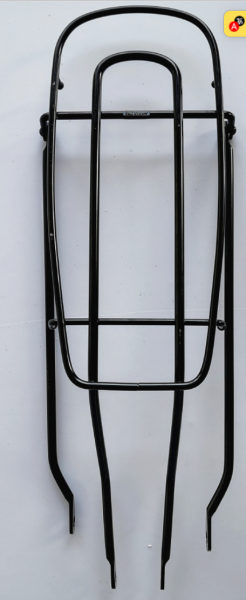 Багажник велосипедный 54х14 см с боковыми дугами черный /уп 10/