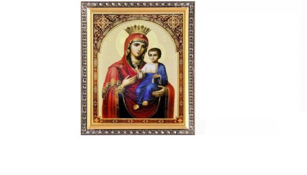 Икона 15x18 Богородица Иверская печать/1702C3-012C1/